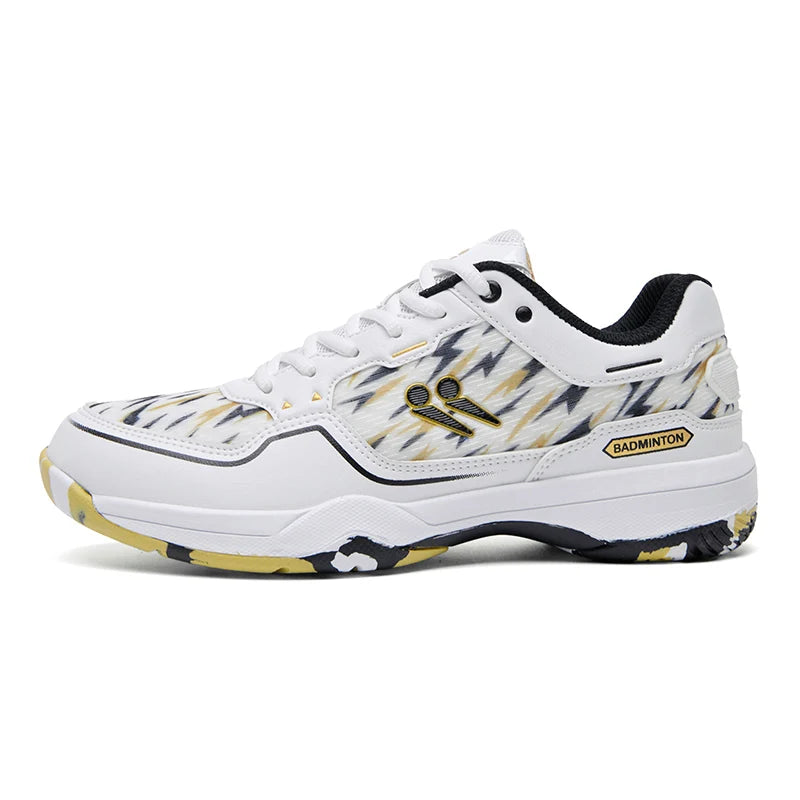 Men and Women Blue Athletic Shoes with Anti-Slip Sole for Indoor and Outdoor Sports High-quality Badminton Trainers for Student