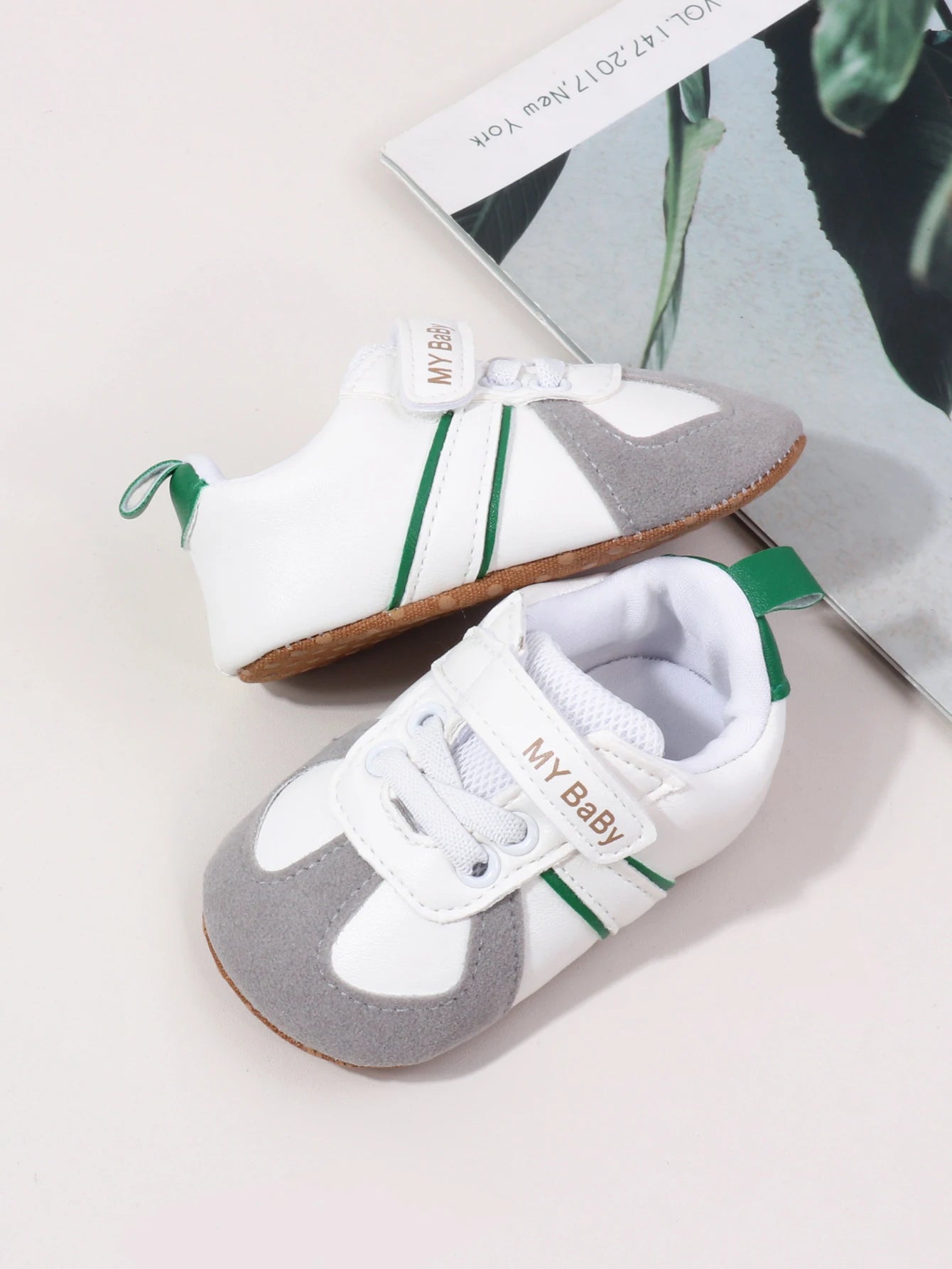 Baby Walking Shoes 2025 Spring And Autumn New Style Baby Shoes For 0-18M Boys And Girls Soft Sole Casual Baby Shoes