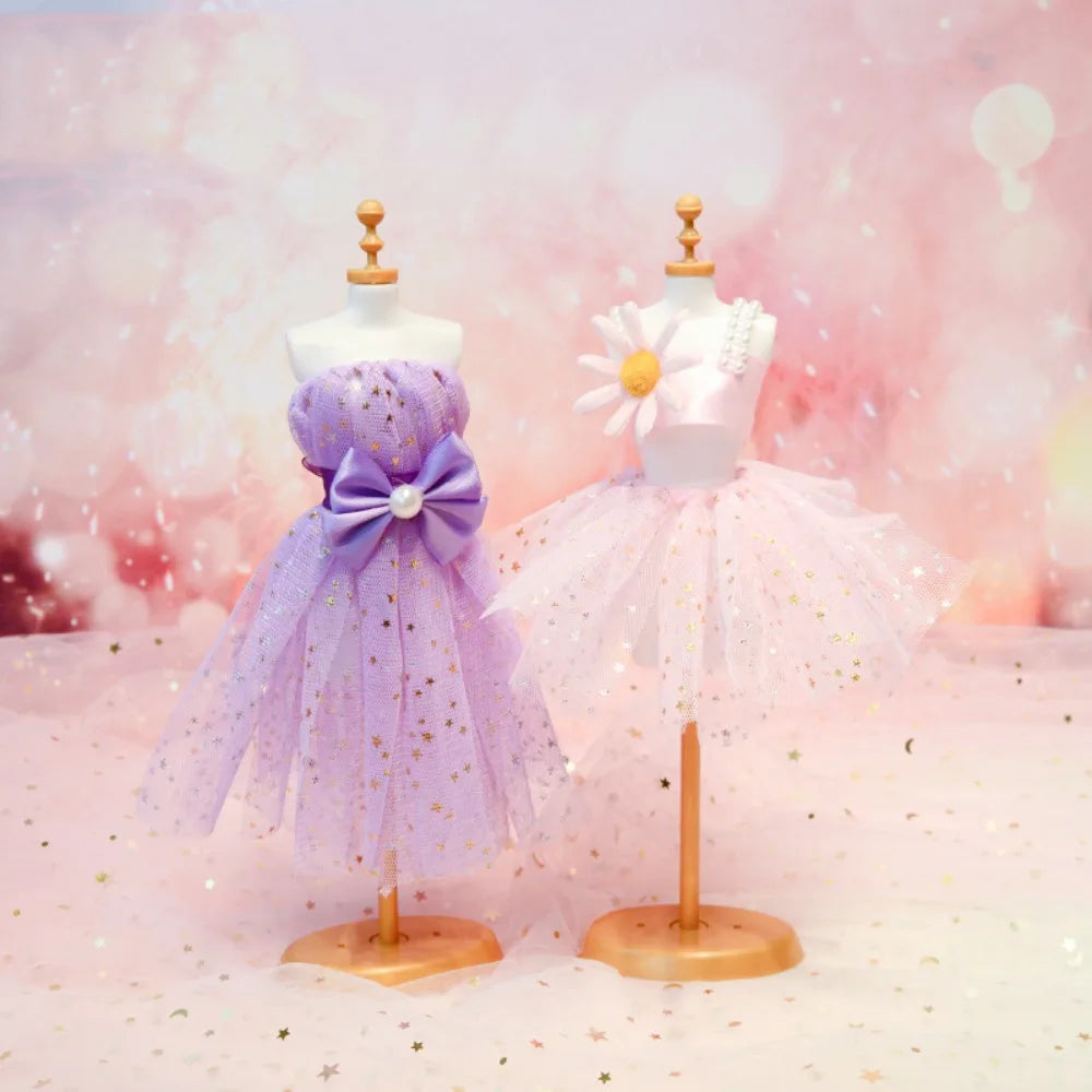 Intellectually Beneficial Clothing Design Handmade Material Bag Early Education Handcrafts Princess's Dress Material Set Cartoon