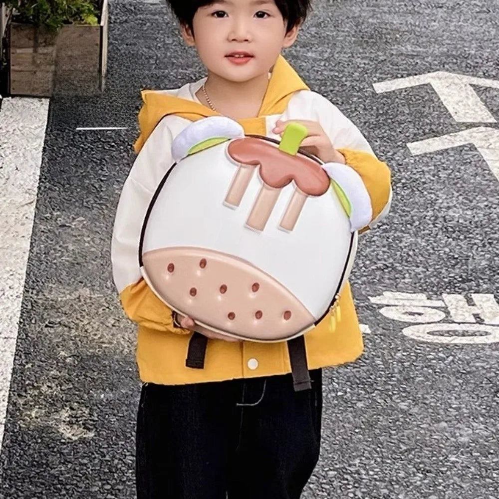 Fashion Cartoon Children's Backpack Fruit EVA Kids Backpack Kindergarten Eggshell Student School Bag Gifts