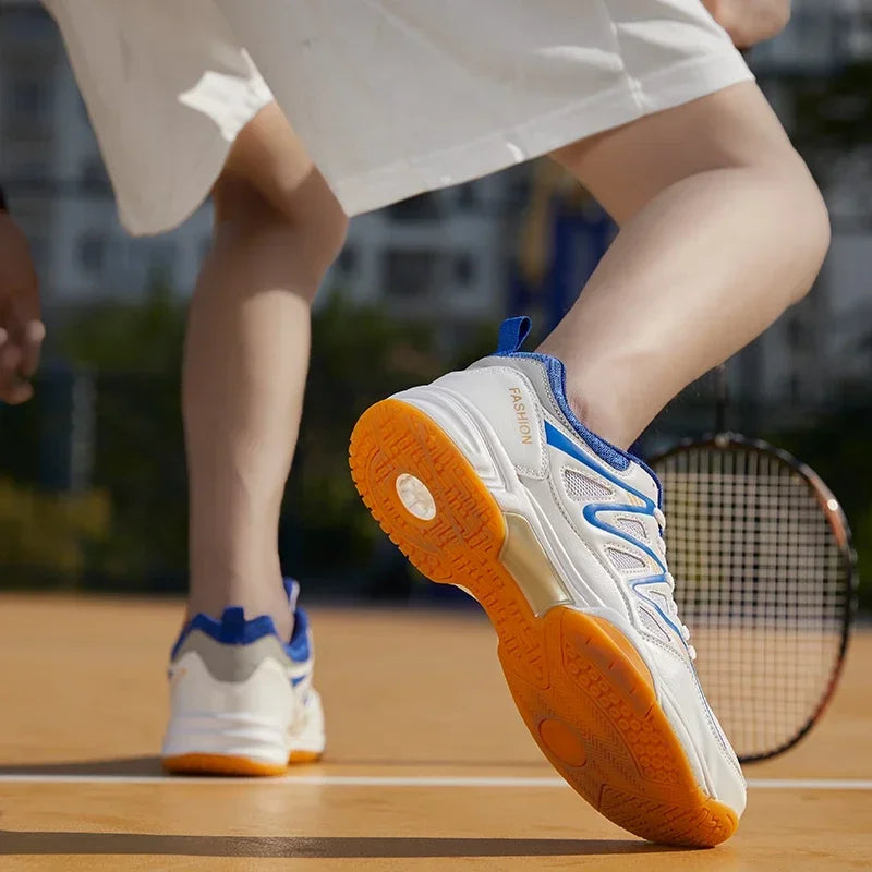Unisex Professional Athletic Badminton Shoes Women Big Size 48 Lightweight Training Tennis Sneakers Men Sports Volleyball Shoes