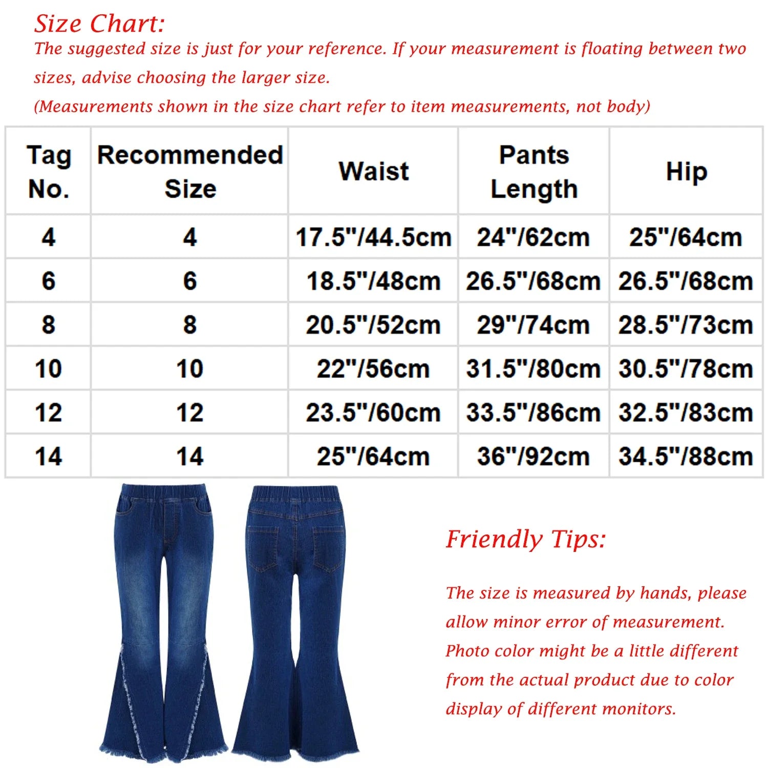 Kids Baby Girls Flare Pants Crisscross Ripped Bell Bottom Hem Denim Wide-leg Pants Children Toddler Cute Jeans Trousers Clothes