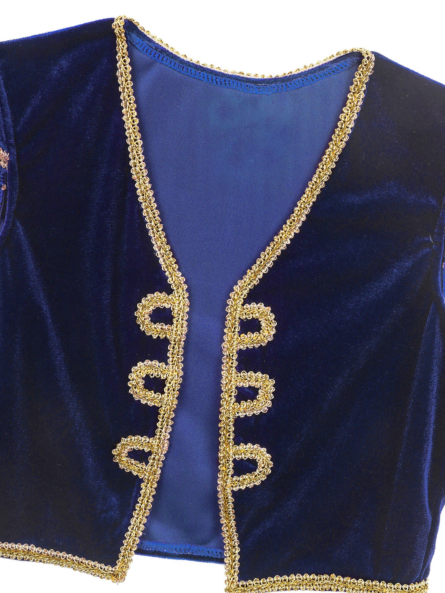 Boys Fancy Arabian Prince Outfits Cap Sleeves Waistcoat with Pants Halloween Fairy Party Carnival Dress Up Cosplay Costume