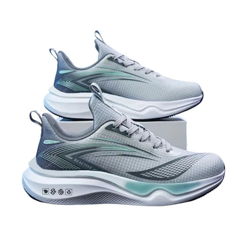 Men's Running Shoes 2025 Spring Lightweight Breathable Mesh Upgraded Version Soft Bottom Casual Sport Sneakers