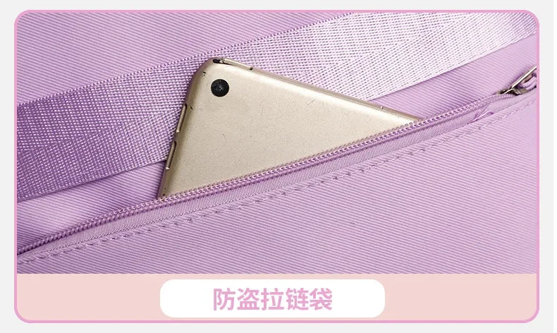 Cinnamoroll Backpack Badges Plush Pendant Casual Cute Cartoon Shoulder Bag Adjustable Shoulder Strap Ultralight Gear