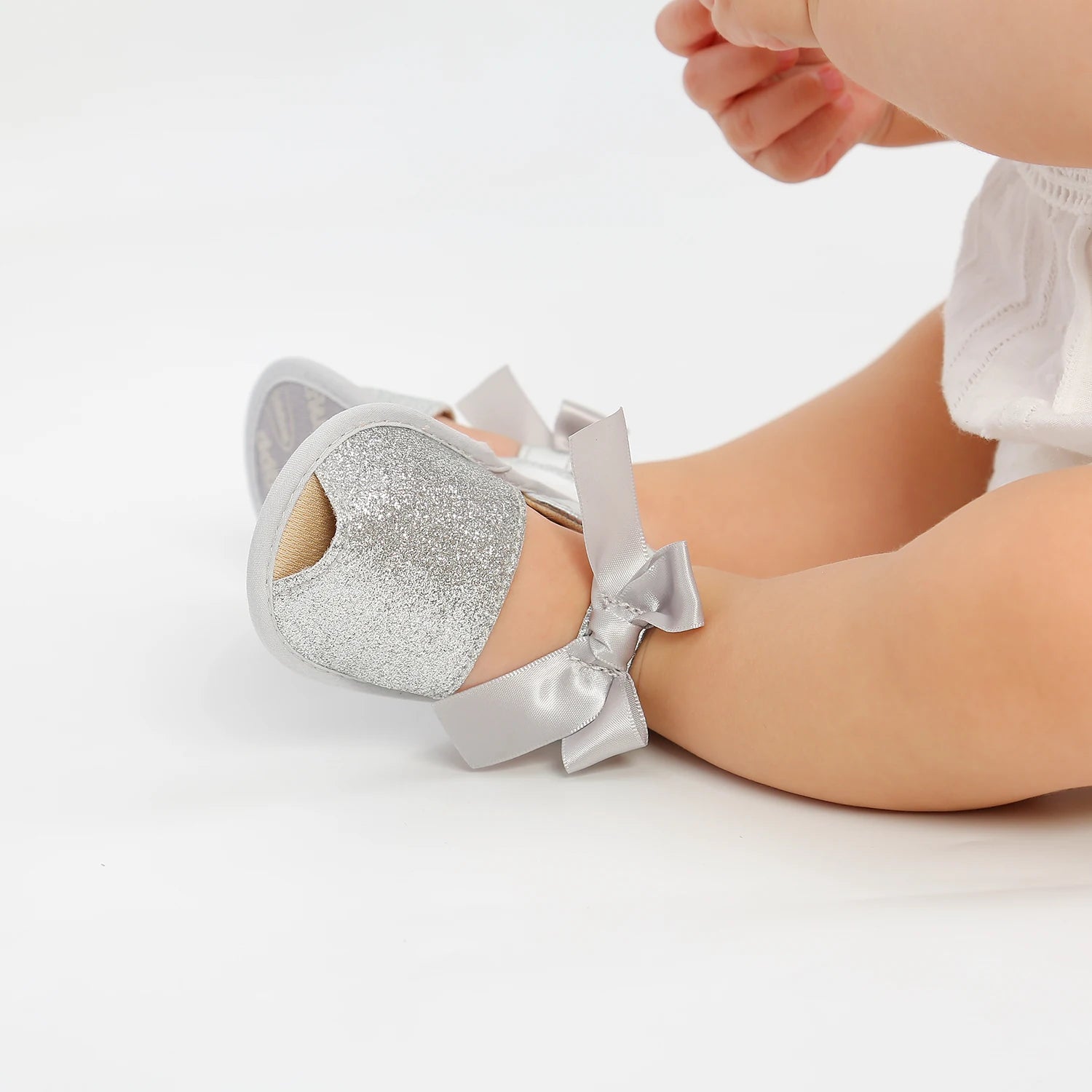 Baby Shoes Summer Baby Boy Girl Shoes Toddler Flats Sandals Soft Sole Anti-Slip Bowknot Crib First Walker Shoes