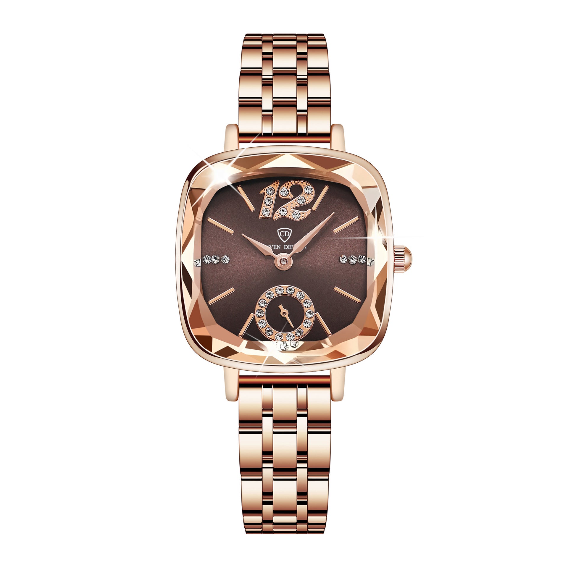 trending fashionable women's watches, waterproof quartz