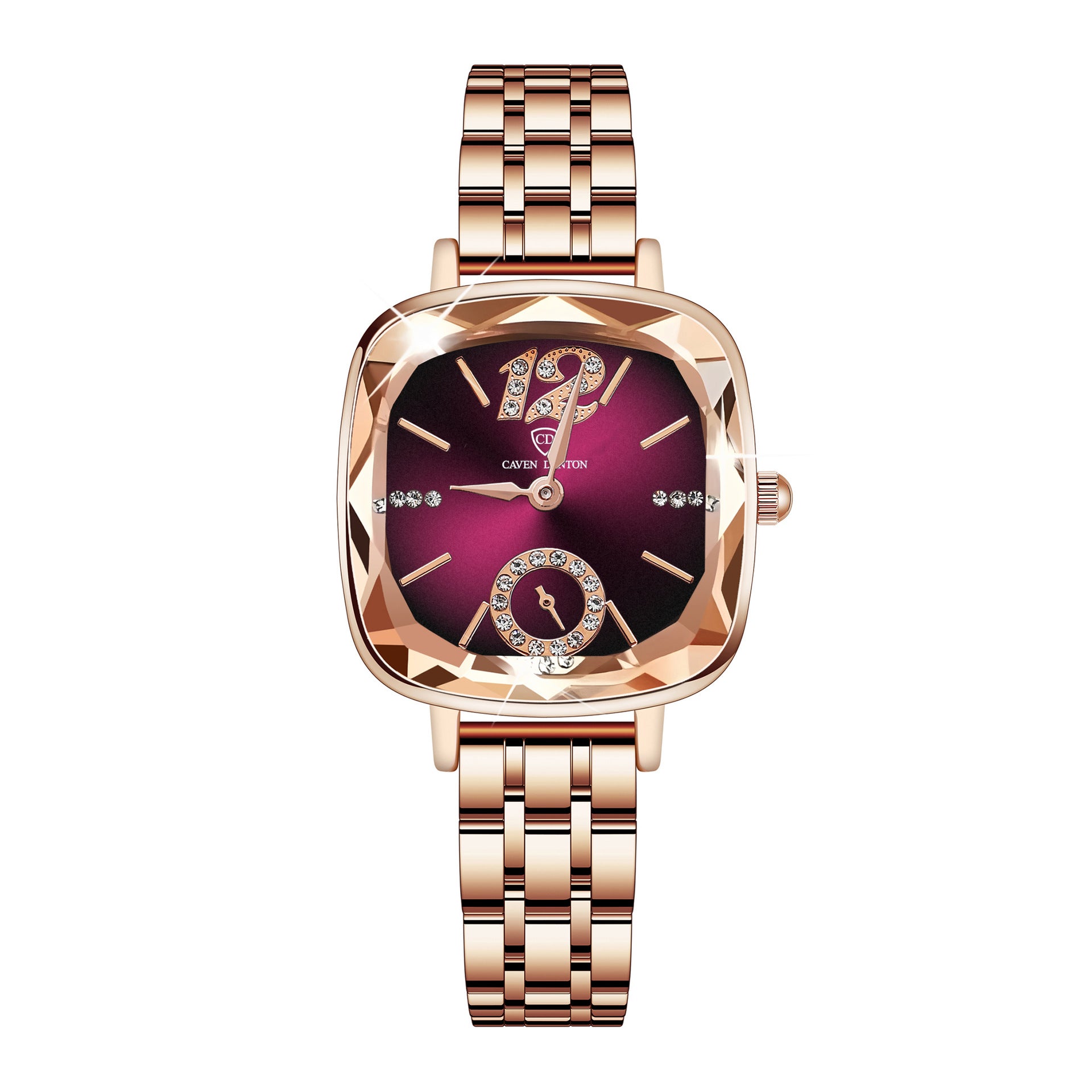 trending fashionable women's watches, waterproof quartz