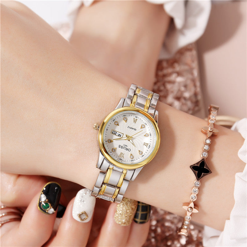 Swiss automatic movement watch, tungsten steel waterproof