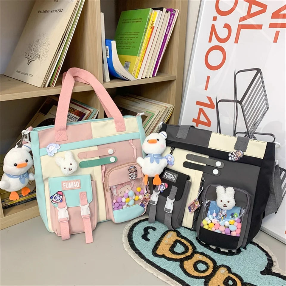 Japanese High School Girls Backpack School Bags for Teenage Girls Multi Pockets New Kawaii Backpack Women Bagpack Cute Mochila