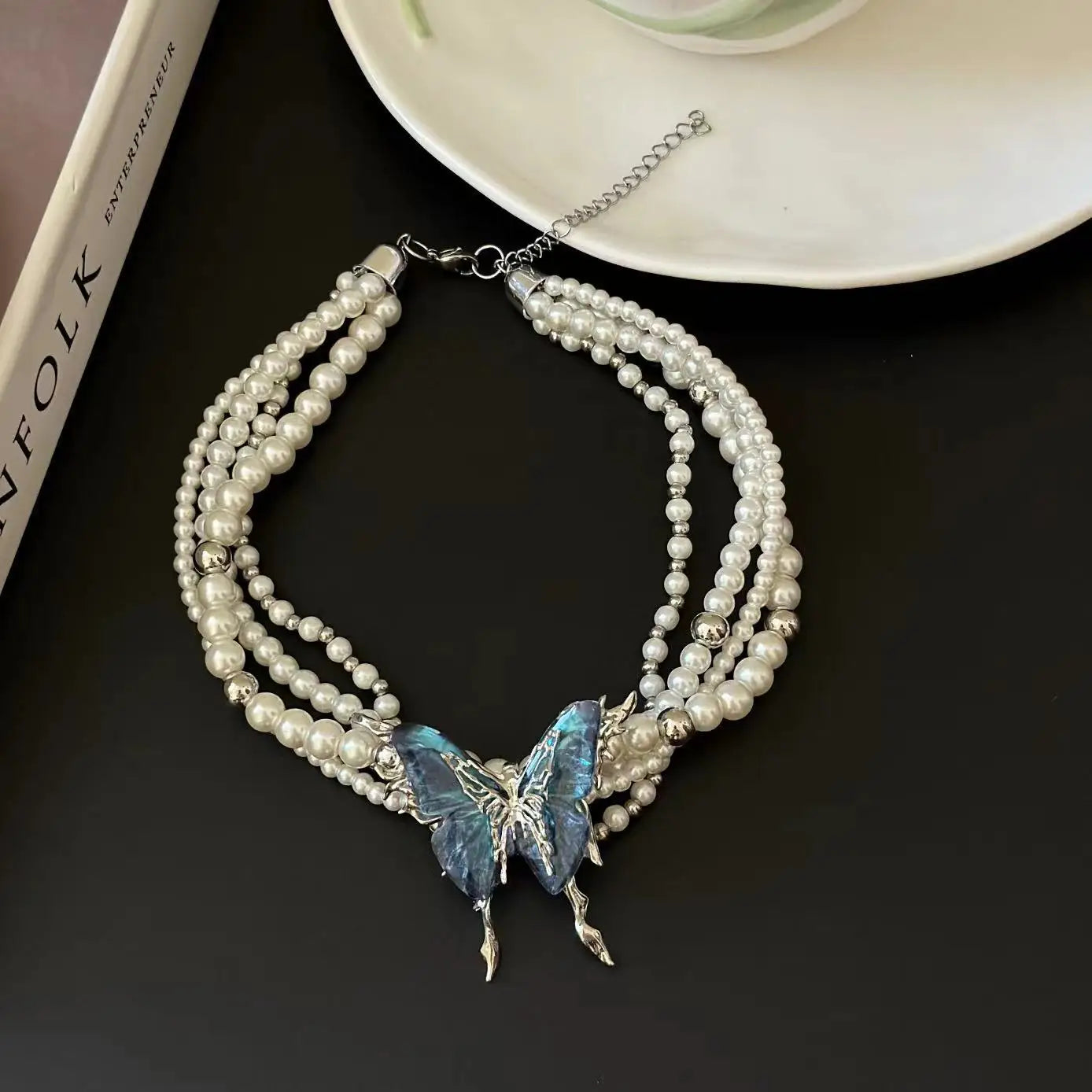 Luxury Multi-layered Zircon  Layer Necklace For Women Gentle Temperament Clavicle Chain Simple Jewelry