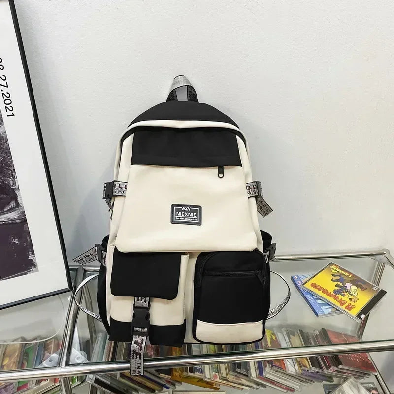 2025 Fashion Schoolbag Female Student Backpack Large Capacity Fashion Boy Backpack Computer Bag Femal School Backpack Travel Bag