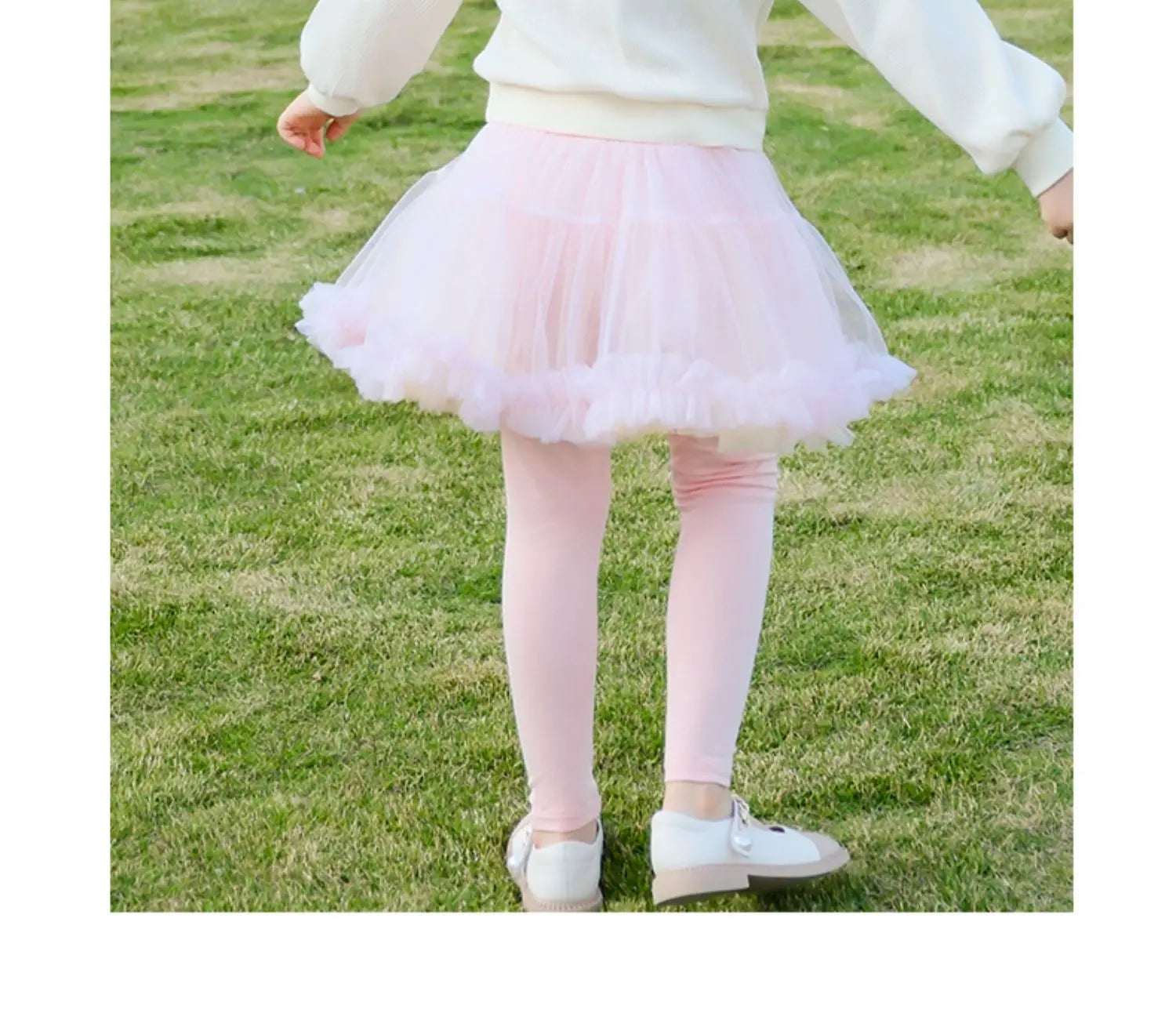 Kuromi Melody Anime Girl Leggings Sanrio Spring Autumn New Kawaii Cartoon Kid Outer Mesh Skirt Skin Friendly Comfort Casual Soft