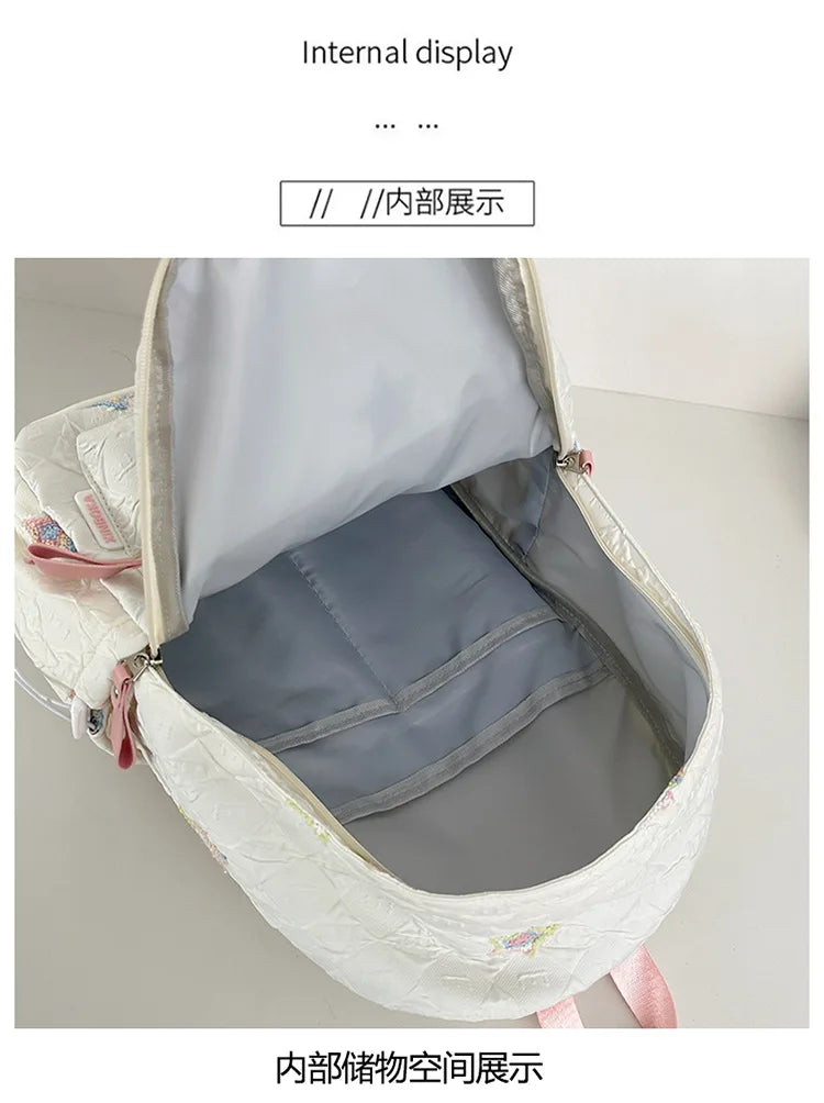 Backpack Handbags Schoolbags Nylon Small Bag Wallets Travel Casual School Backpack for Woman Daily Shopping