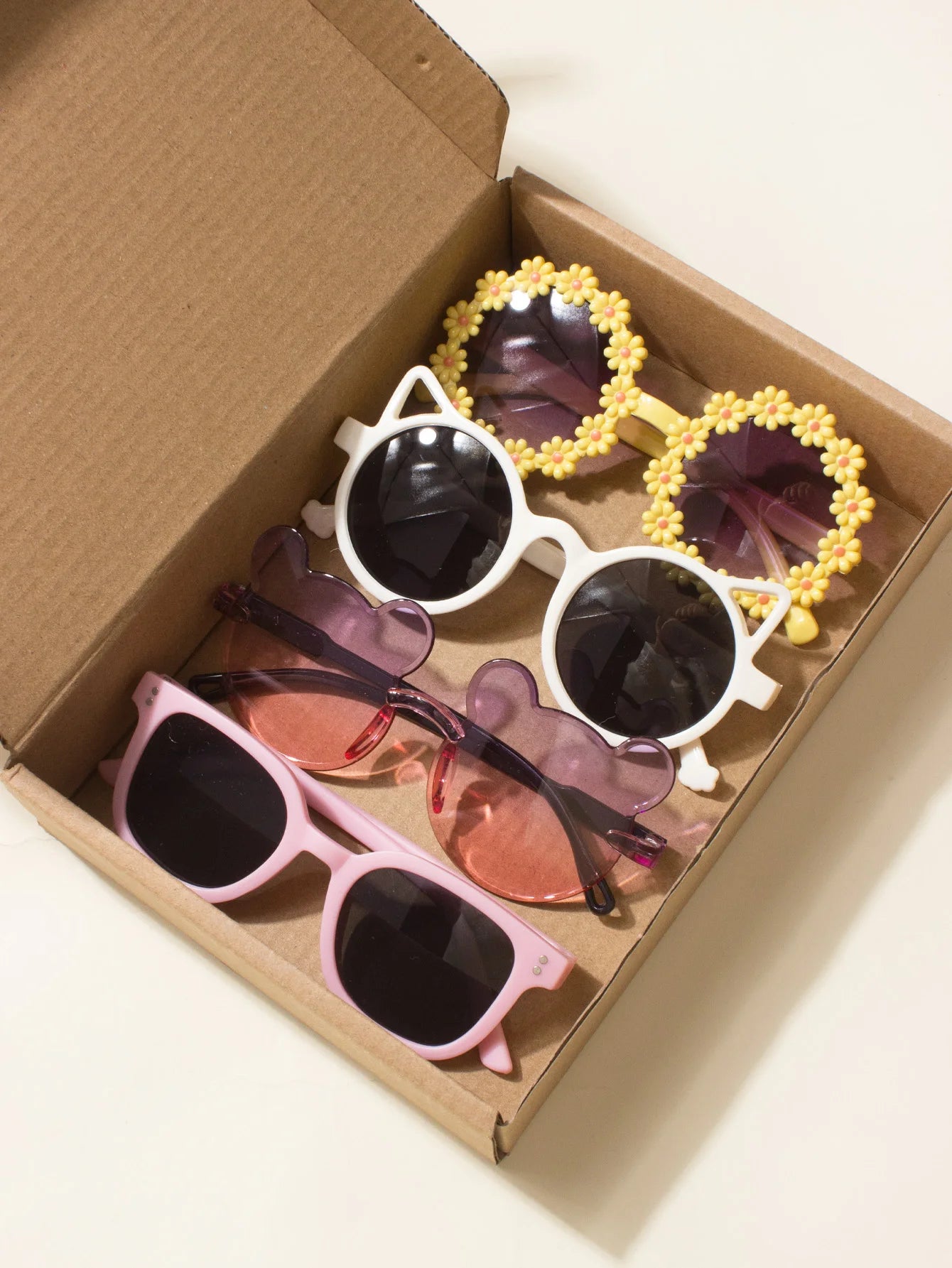 4PCS Baby Sunglasses,Baby Boy And Baby Girl Sunglasses,Cool,Cute,Baby Sunglasses Gift,Spring Accessories,Summer Accessories