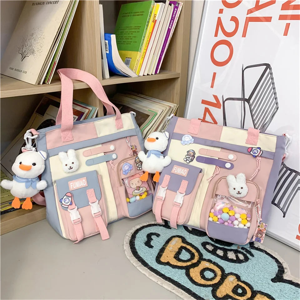 Japanese High School Girls Backpack School Bags for Teenage Girls Multi Pockets New Kawaii Backpack Women Bagpack Cute Mochila