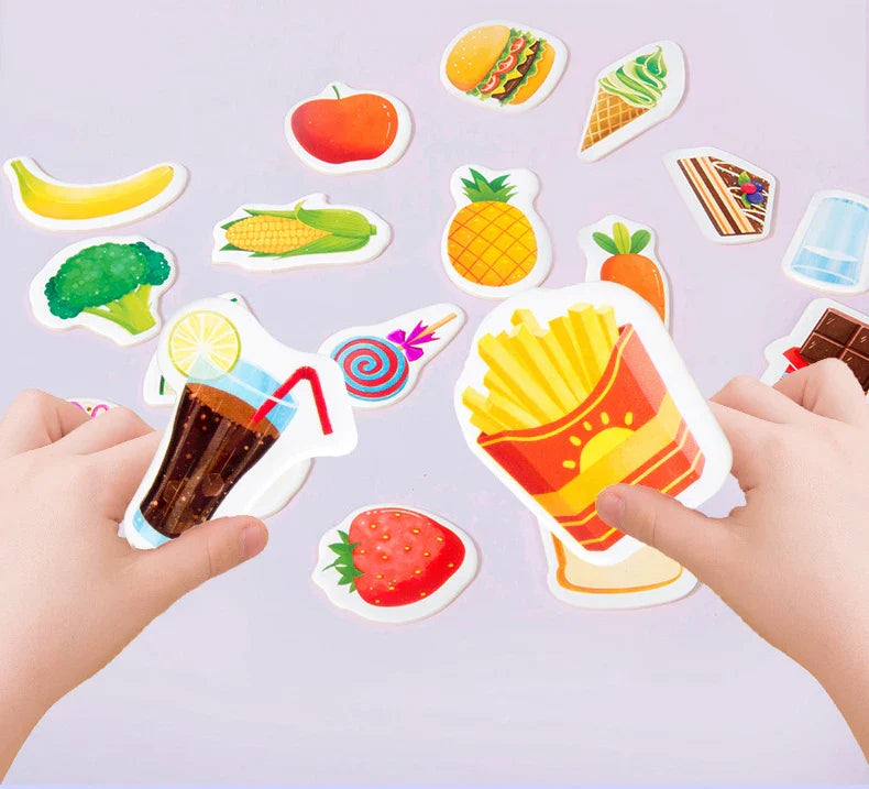 Montessori Parent-Child Interaction Simulation Brush Teeth Childhood Educational Toys Fine Motor Board Games Puzzle Toys For Kid