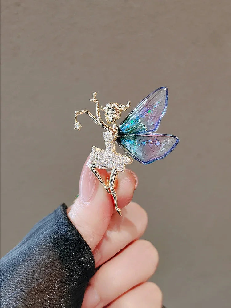 Luxury Snowflake Pearl Crystal Brooch Large Snowflake Flower Brooch Pins Fashion Exquisite Women's Jewelry