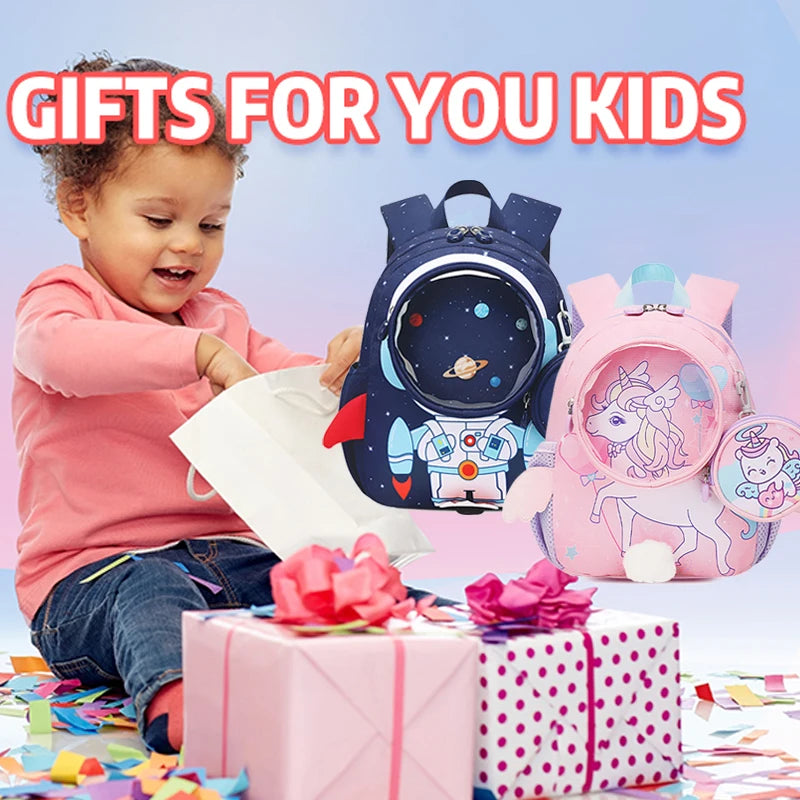 Small Toddler Backpacks 10.5inch Small food bag Baby Schoolbag