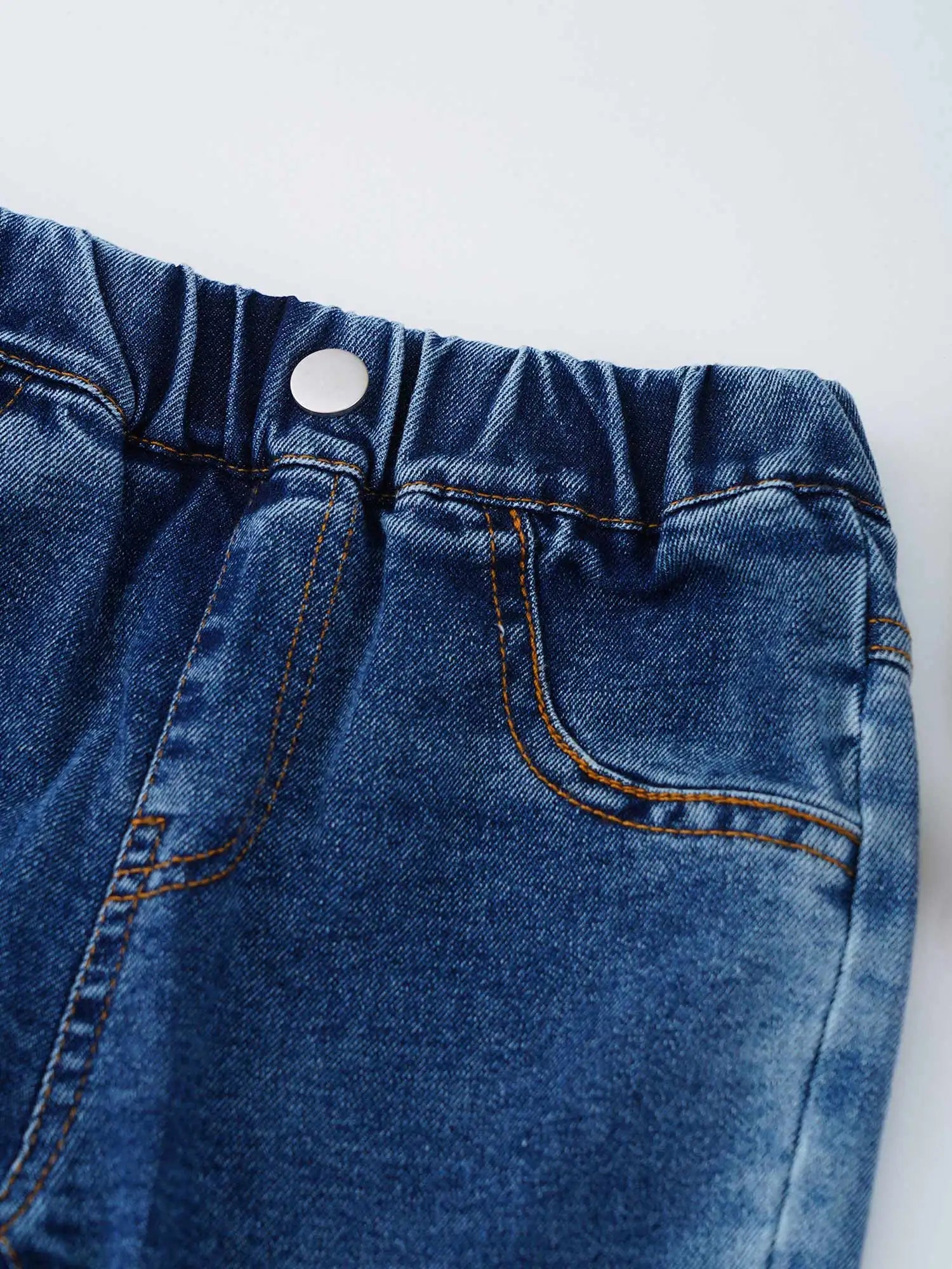 Kids Cowgirl Cute Flare Bootcut Jeans Bell Bottoms Slim Fit Jeans for Girls Casual Denim Long Pants Trousers Streetwear Pants