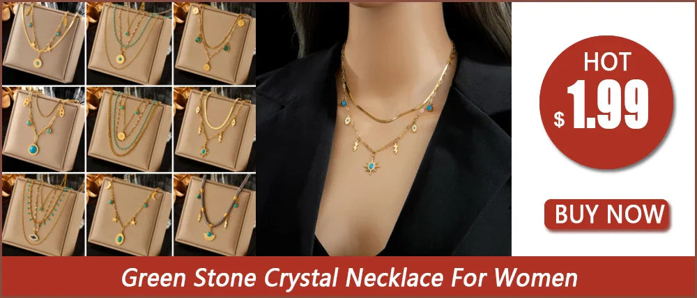 DIEYURO 316L Stainless Steel 3in1 Crossover Snake Chain Necklace Bracelets For Women Girl New Fashion Waterproof Jewelry Set