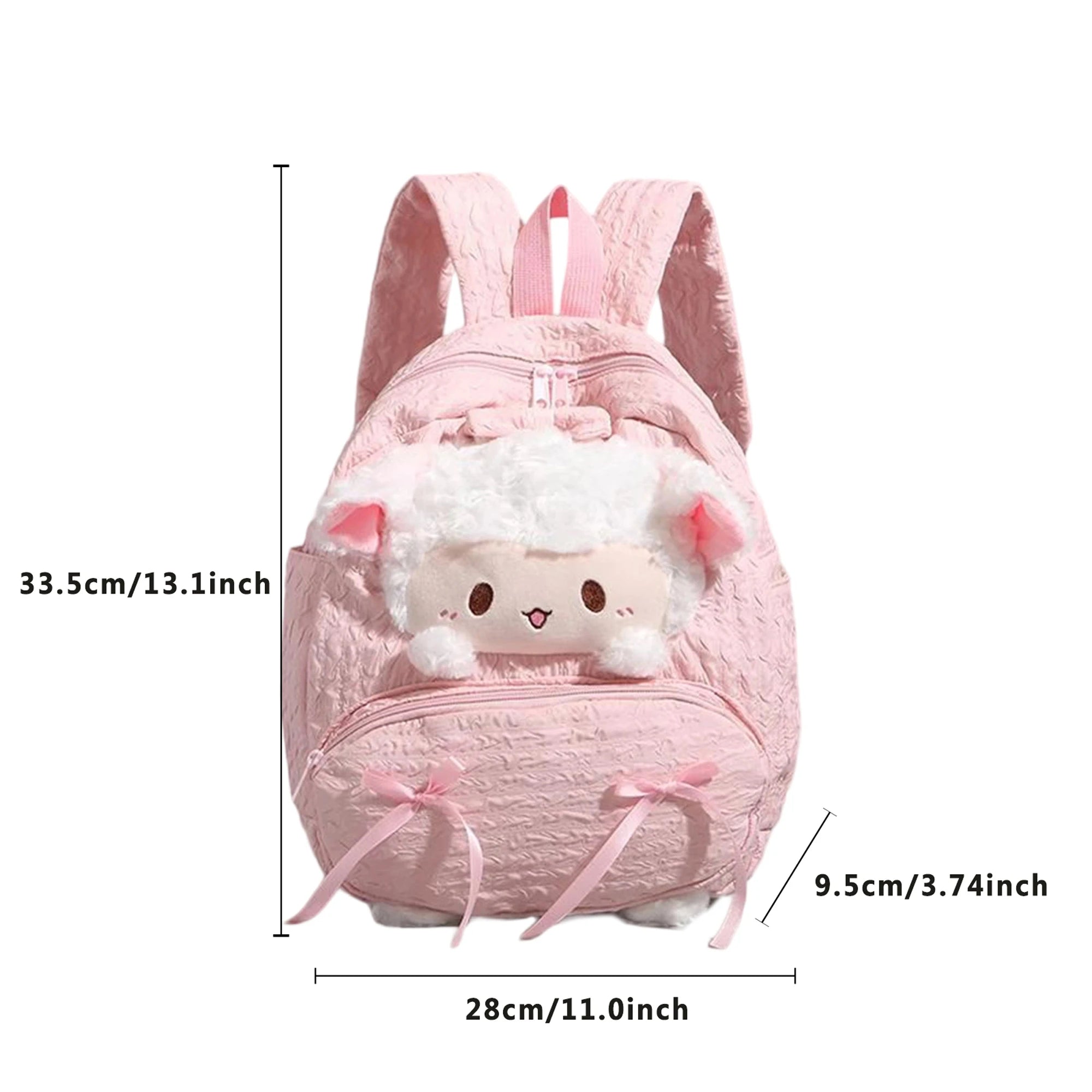 Cute Backpack For girls Cartoon Sheep Large Capacity School Backpack Kids Girls