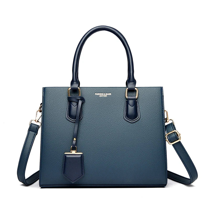 Luxury Women's Handbags 3 Layers Large Capacity Women  Shoulder Bags Top Quality PU Leather Commut Crossbody Bags  For Women Sac