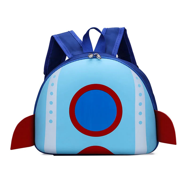 Children's Backpack Kindergarten Small Backpack Children's Rainbow Cake Image Large Opening Waterproof Backpack Kindergarten