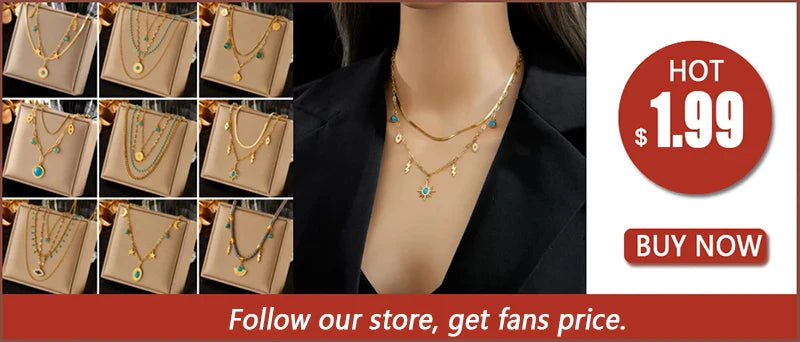 DIEYURO 316L Stainless Steel Natural Colored Beads Simplicity Necklace For Womens New Fashion Exquisite Neck Chain Jewelry Gift