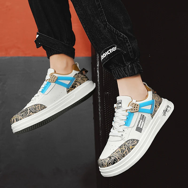 New Light Skateboarding Shoes Men Breathable casual Sneakers Trekking Shoes Men Soft Outdoor Walking Shoes Men Size 39-44