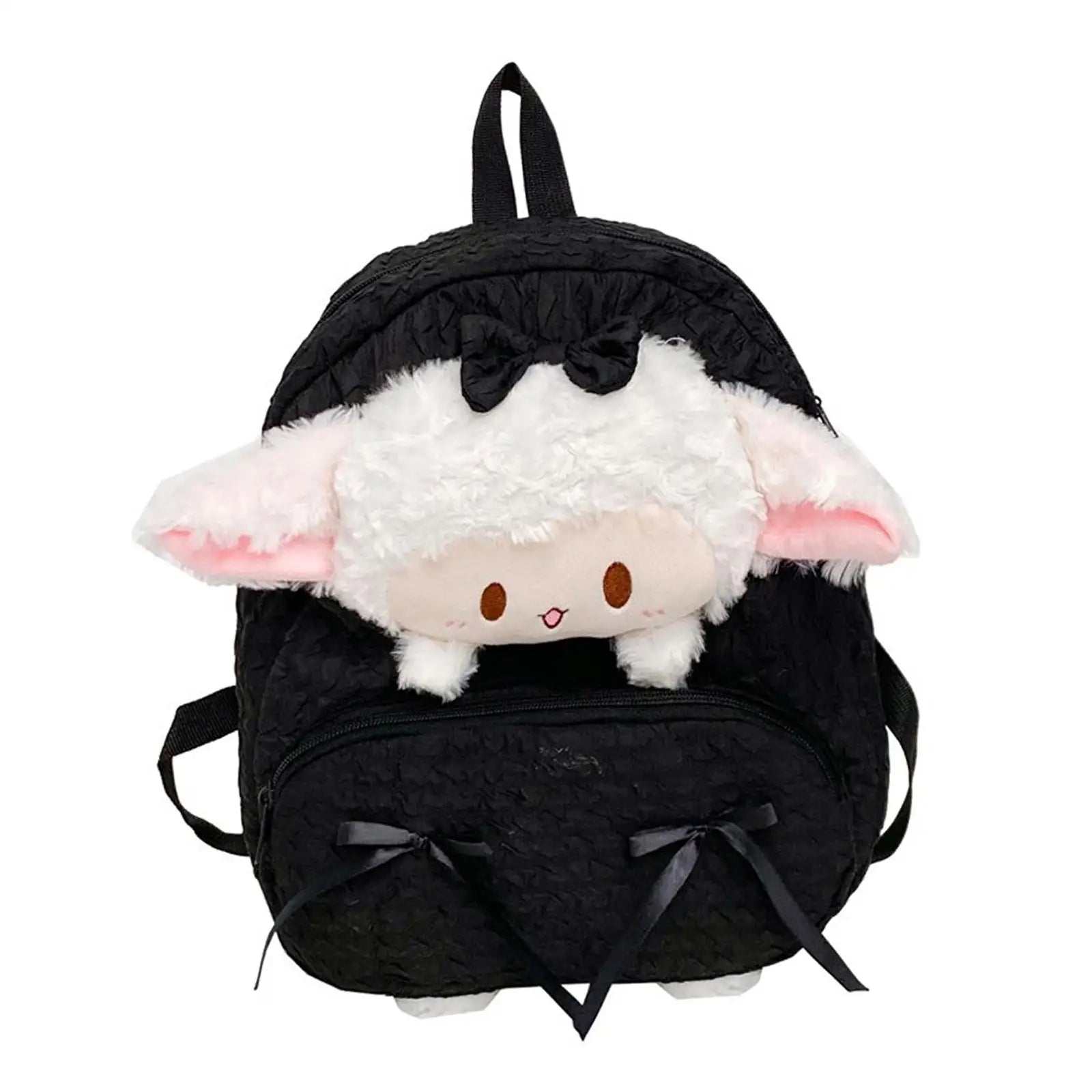 Cute Backpack Zipper Closure Fashion Lightweight Girls School Bag Rucksack for Backpacking Outdoor Shopping Weekend Outing Gift