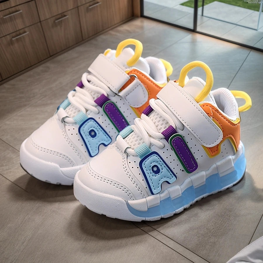 New Children Casual Shoes Fashion Sneakers for Boys Girls Baby Running Sports Shoes Lightweight Non-slip Kids Toddler Footwear