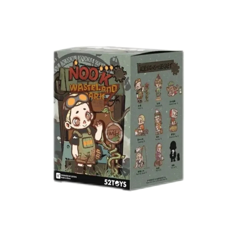 52toys Nook Wasteland Park Series Blind Box Cartoon Desktop Dolls Model Surprise Guess Bag Home Decoration Ornament Trendy Gift
