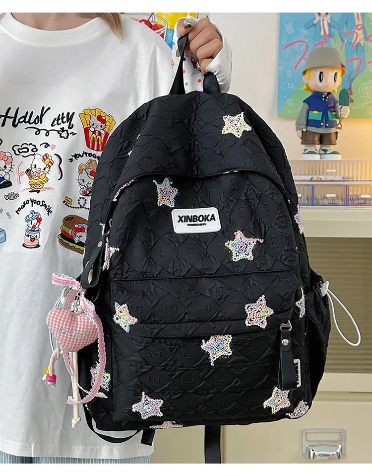 Backpack Handbags Schoolbags Nylon Small Bag Wallets Travel Casual School Backpack for Woman Daily Shopping