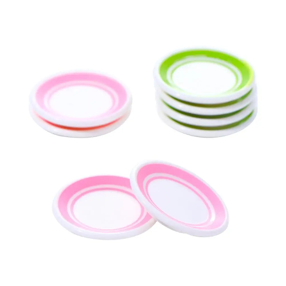 Accessorie Pretend Play  Dolls Accessories Miniature Kitchen Toys Photograph Props Doll house Dinner Plates Food Dishes