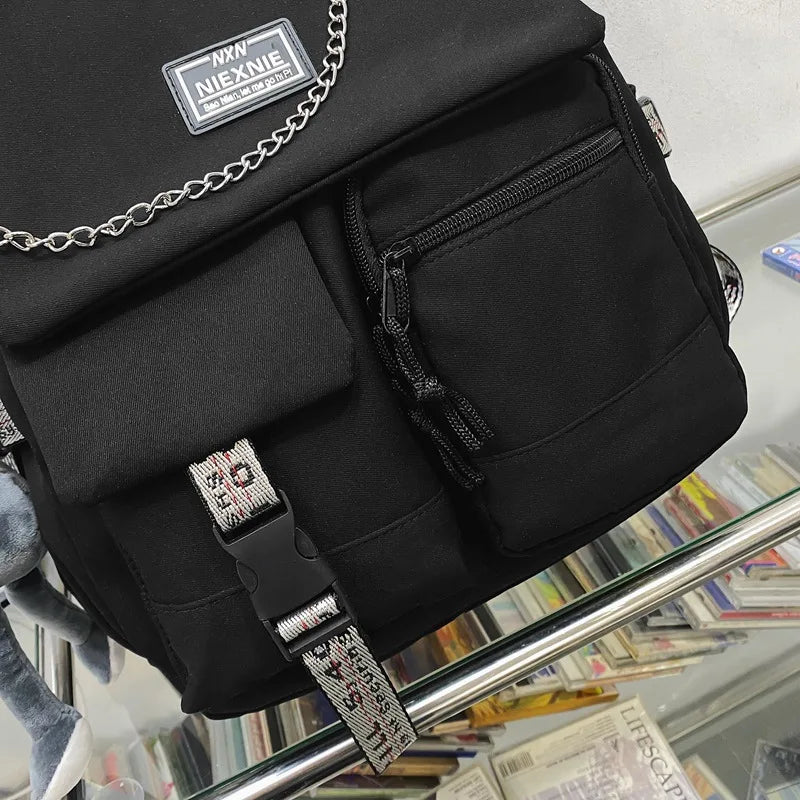 2025 Fashion Schoolbag Female Student Backpack Large Capacity Fashion Boy Backpack Computer Bag Femal School Backpack Travel Bag