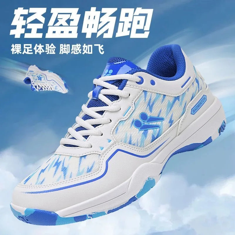 2025 New Badminton Shoes Mens Womens Wearable Indoor Court Shoes Couples Comfortable Sport Shoe Table Tennis Shoe
