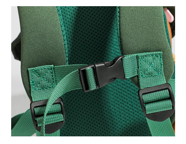 Mini cute bump color mushroom backpack kindergarten cute baby children double-shoulder cartoon schoolbag