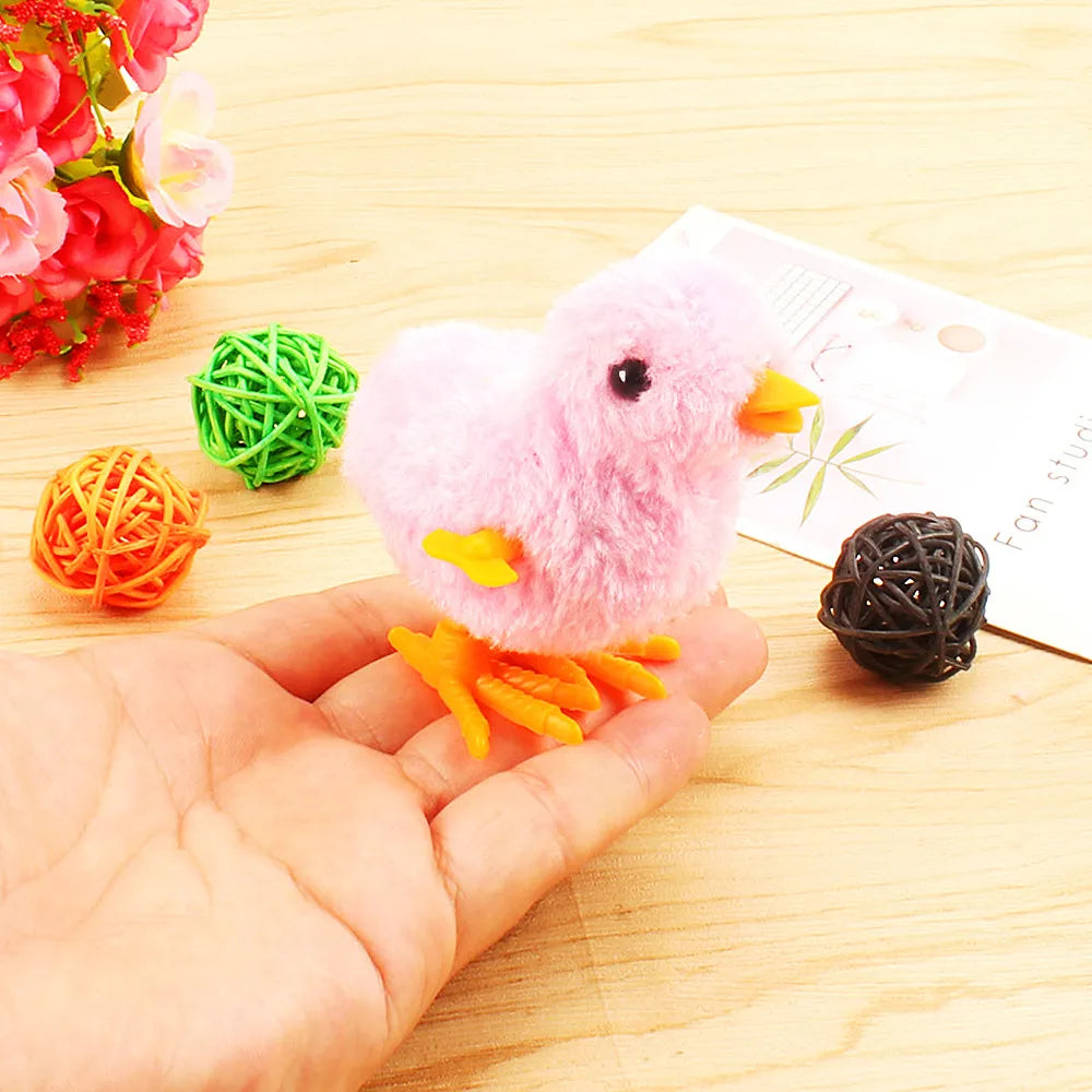 10 Pieces Cute Plush Chain Chick Toys Halloween Gifts, Birthday Party Favor Bags, Pinata Stuffers, Carnival Prizes