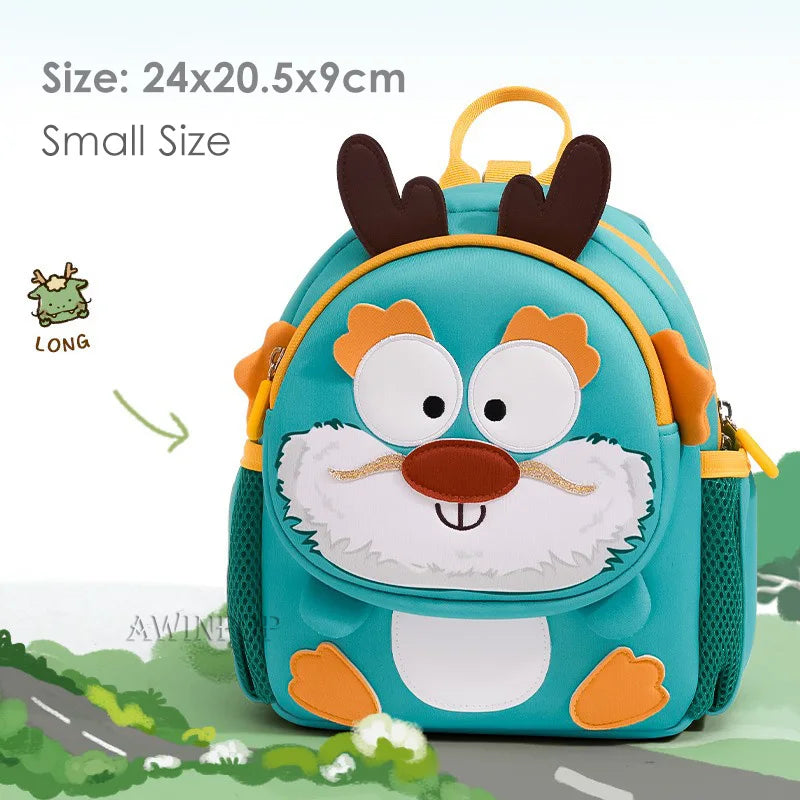 Toddler Backpack for Girls 3-5 Years Old Cartoon Pink Rabbit School Bags Kindergarten Kids Kawaii Bag Mochila Infantil Escolar