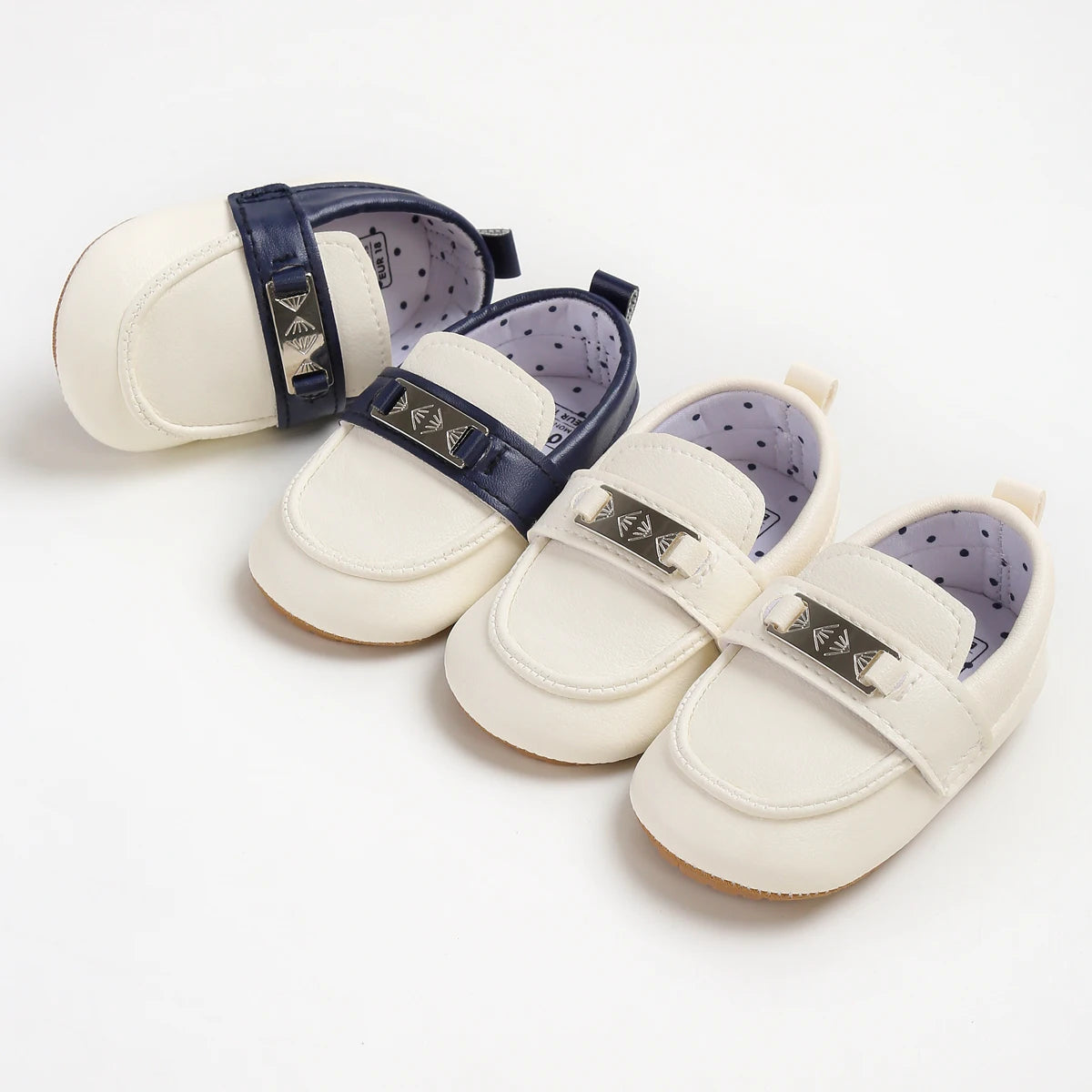 New newborn baby shoes men's shoes classic leather rubber sole anti slip baby shoes for children's first step
