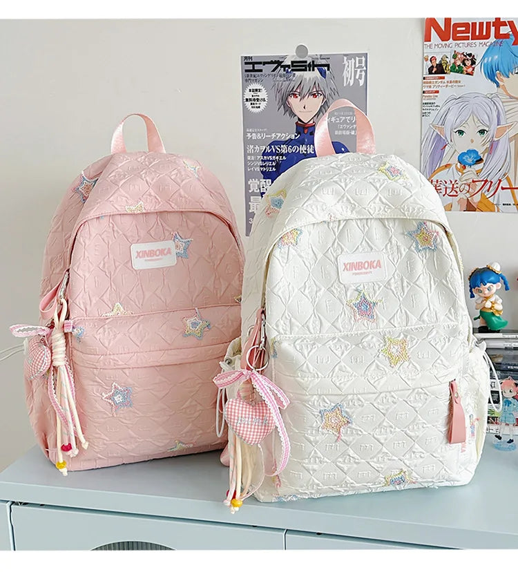 Backpack Handbags Schoolbags Nylon Small Bag Wallets Travel Casual School Backpack for Woman Daily Shopping