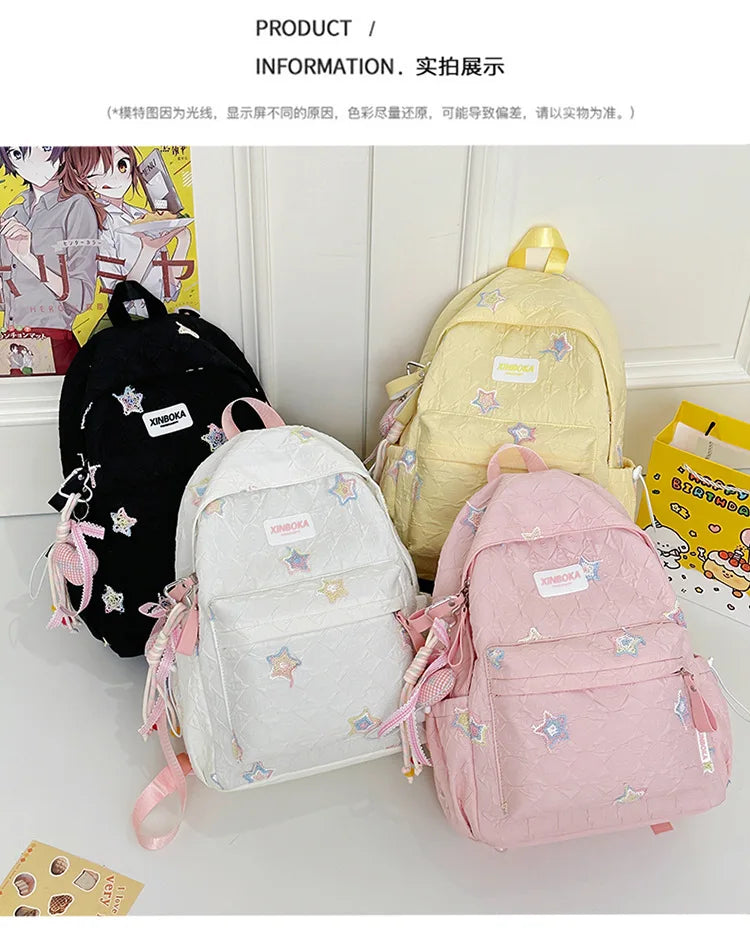 Backpack Handbags Schoolbags Nylon Small Bag Wallets Travel Casual School Backpack for Woman Daily Shopping