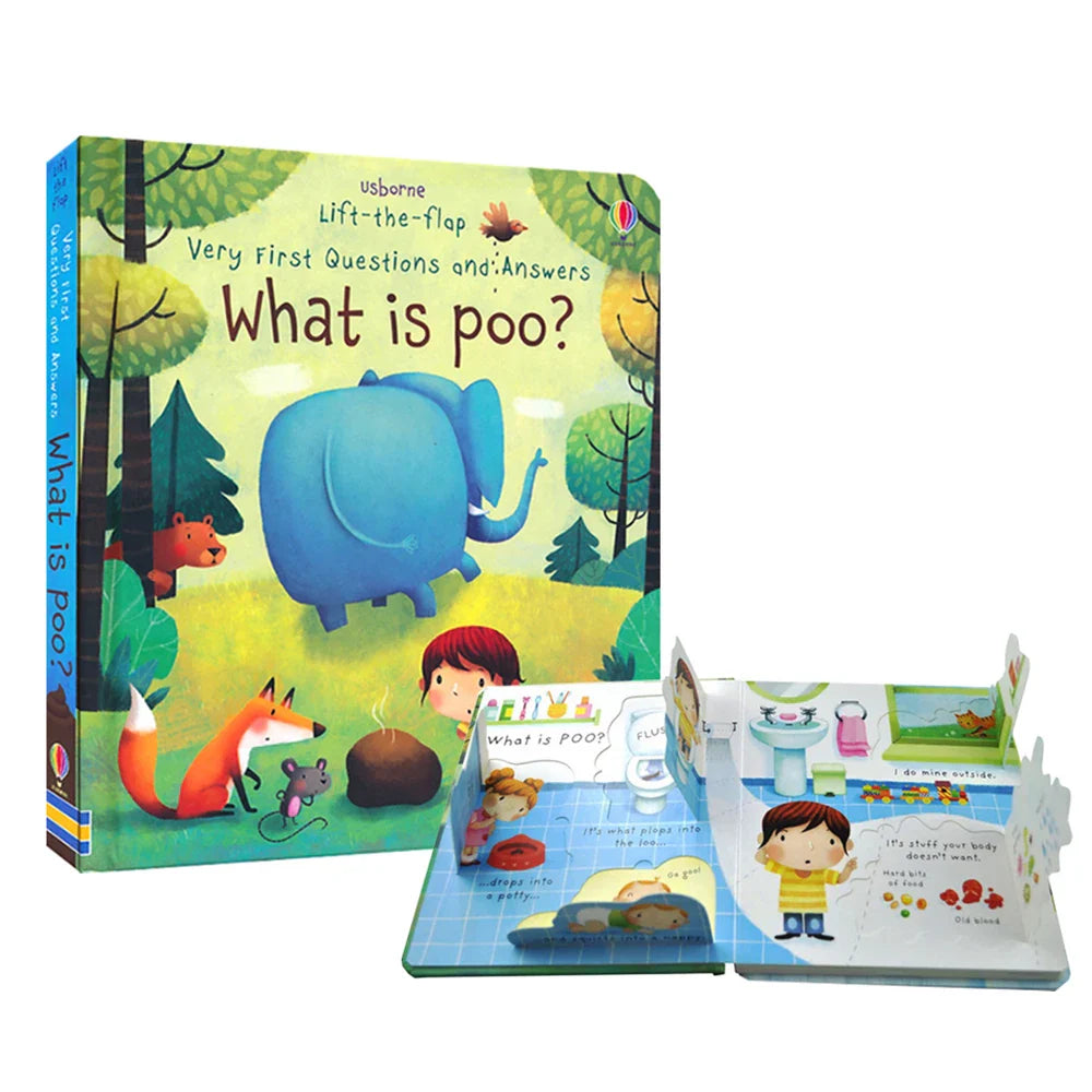 Kids Scientific Knowledge Learning Picture Books Usborne English Daily Knowledge Reading Book Early Educational Montessori