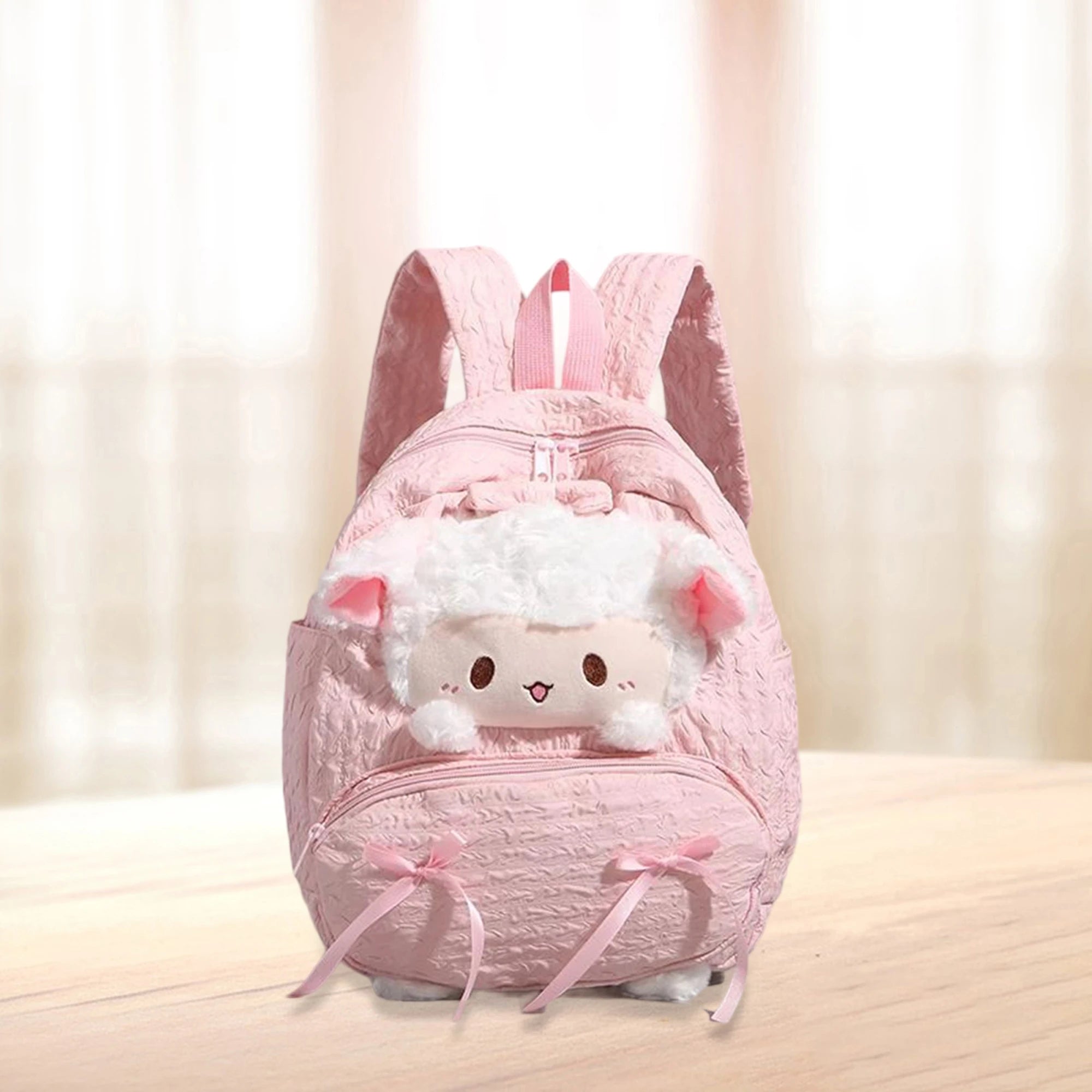 Cute Backpack For girls Cartoon Sheep Large Capacity School Backpack Kids Girls