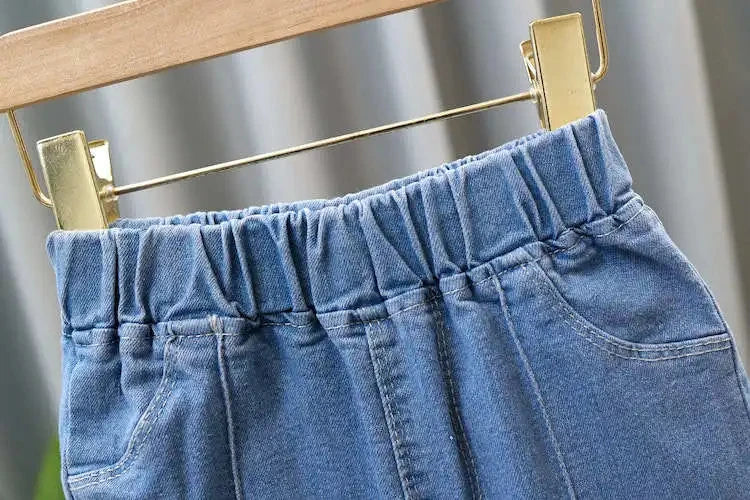 Girls' bell bottoms solid color fashionable style stylish Baby Girl Spring Clothes for Flared Pants Casual Trousers 3-12 year ol