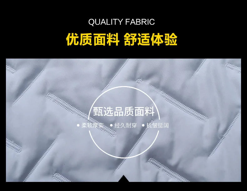 New 2026 Autumn Winter Jacket Men Cotton Padded Jacket Korean Streetwear Casual Jacket Men Fashion Clothing Male Warm Coats 5XL
