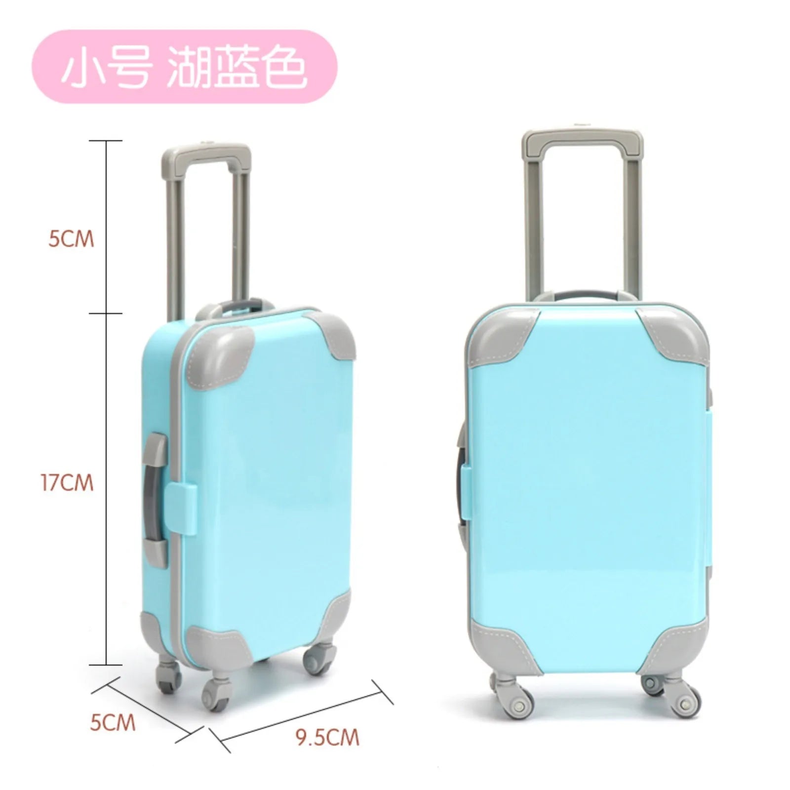 Toy Accessories Toys A Variety Of Color Matching Suitcases Suitable For American Dolls newborn Baby Dolls