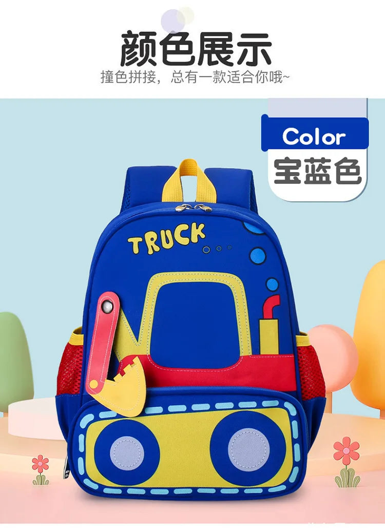 Children School Bags for Girls Boy Baby Backpacks Kindergarten Schoolbag Cartoon Animal Toddler Kids Backpack for 2-5 Years