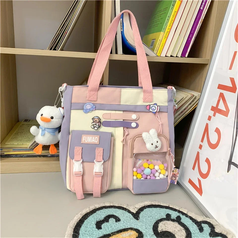 Japanese High School Girls Backpack School Bags for Teenage Girls Multi Pockets New Kawaii Backpack Women Bagpack Cute Mochila